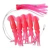 Buku Teaser + Daisy Chain 6" Squid With Pusher Lumo Pink -Fishing Gear Sale Buku Teaser Daisy Chain 6 Squid with Pusher Lumo Pink