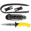 Mac Coltellerie Torpedo 11 Spearfishing Knife -Fishing Gear Sale MAC Coltellerie 115mm Diver Knife TORPEDO 11 YELLOW