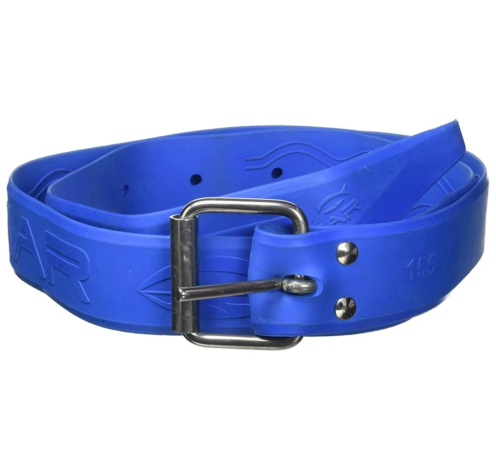 The Salvimar Pro Marseille Rubber Weight Belt Blue 3 The Salvimar Pro Marseille Rubber Weight Belt Blue