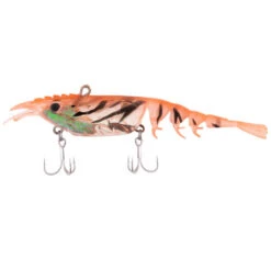 Berkley Shimma Shrimp Soft Vibe Lure 19 Berkley Shimma Shrimp Soft Vibe Lure -Fishing Gear Sale berkley shimma shrimp soft vibe peach shrimp
