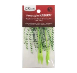 Catch Freestyle Kabura Replacement Skirts 2 Pack -Fishing Gear Sale catch freestyle kabura replacement skirts 2 pack lumo green
