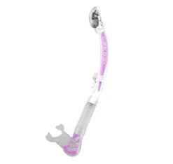 Cressi Alpha Ultra Dry Snorkel -Fishing Gear Sale cressi alpha ultra dry snorkel colour white lilac