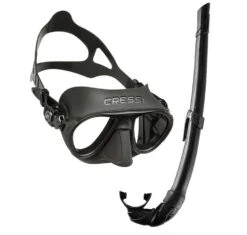 Cressi Calibro Mask & Corsica Snorkel Set