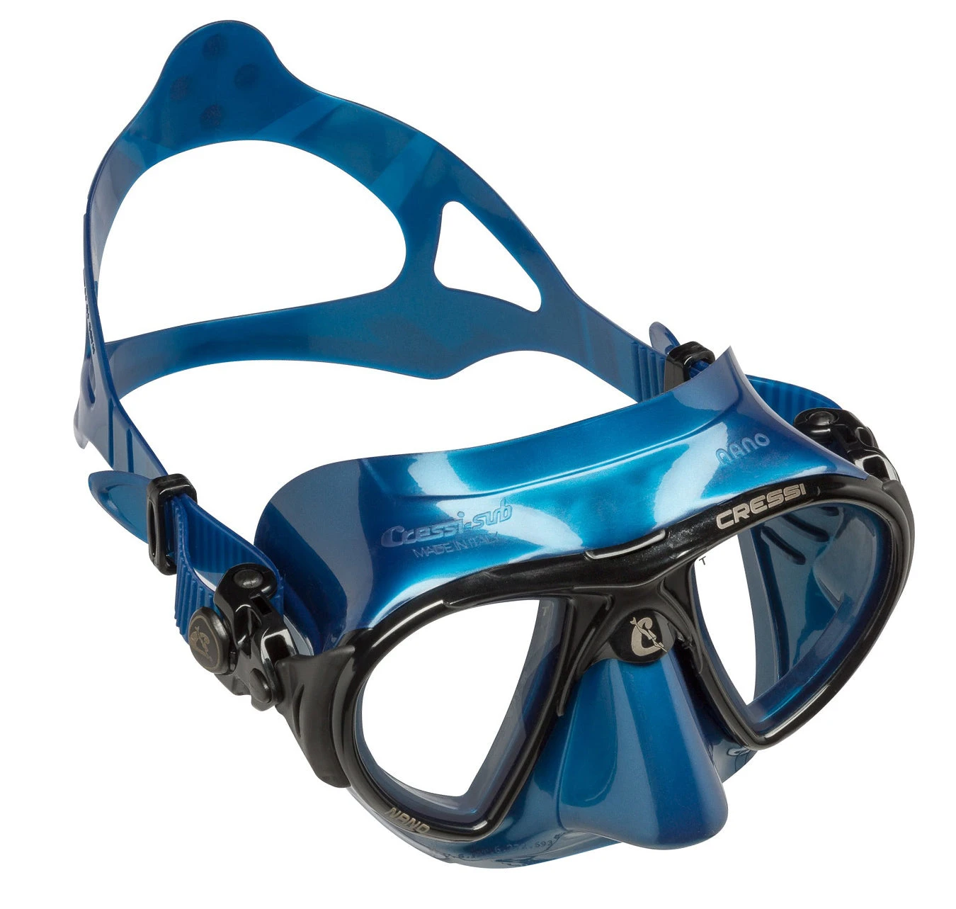 Cressi Nano Mask Nery Blue 3 Cressi Nano Mask Nery Blue