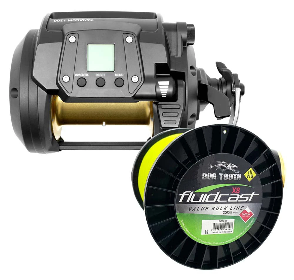 Daiwa 23 Tanacom 800 Electric Reel With Line 3 Daiwa 23 Tanacom 800 Electric Reel With Line