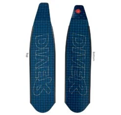 DiveR Innegra Carbon 'Blue Medium' Medium Fin Blades