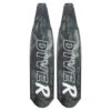DiveR Innegra Carbon B&W Mermaid Soft Fin Blades 1 DiveR Innegra Carbon B&W Mermaid Soft Fin Blades -Fishing Gear Sale diver b w mermaid fin blades