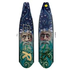 DiveR Composite Blue Neptune Soft Fin Blades
