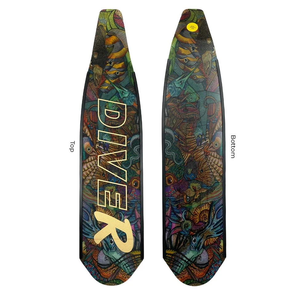DiveR Carbon Reef Life Fin Blades 3 DiveR Carbon Reef Life Fin Blades