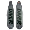 DiveR Innegra Grey Medium Fin Blades 2 DiveR Innegra Grey Medium Fin Blades -Fishing Gear Sale diver innegra grey fin blades