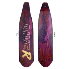 DiveR Composite Pink Mermaid Fin Blades