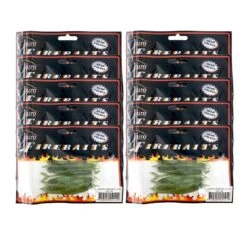 Juro Firebaits Longtail Minnows 3.5" Soft Plastics Col 05 10 Pack