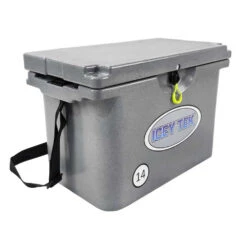 Icey Tek Oneskin 14L Tradie Cooler -Fishing Gear Sale icey tek oneskin 14l tradie cooler side view
