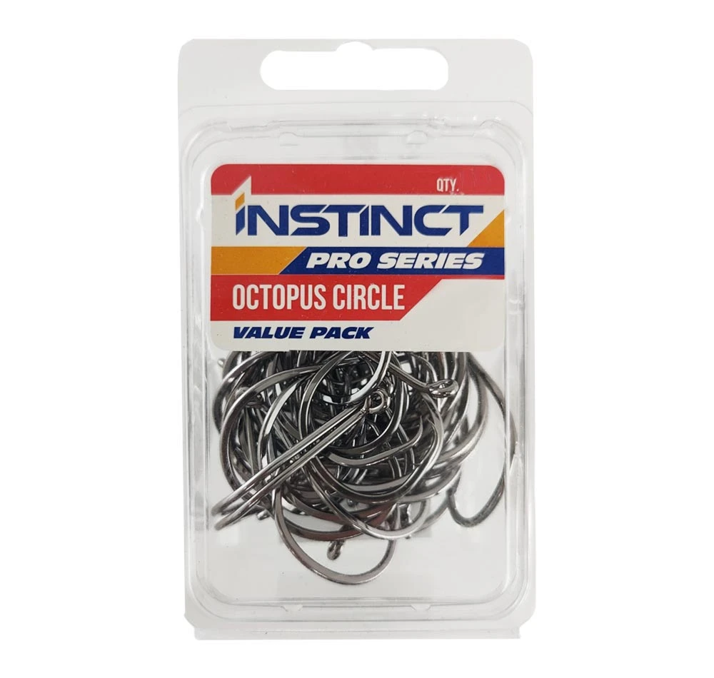Instinct Pro Series Octopus Circle Value Pack Hooks 3 Instinct Pro Series Octopus Circle Value Pack Hooks