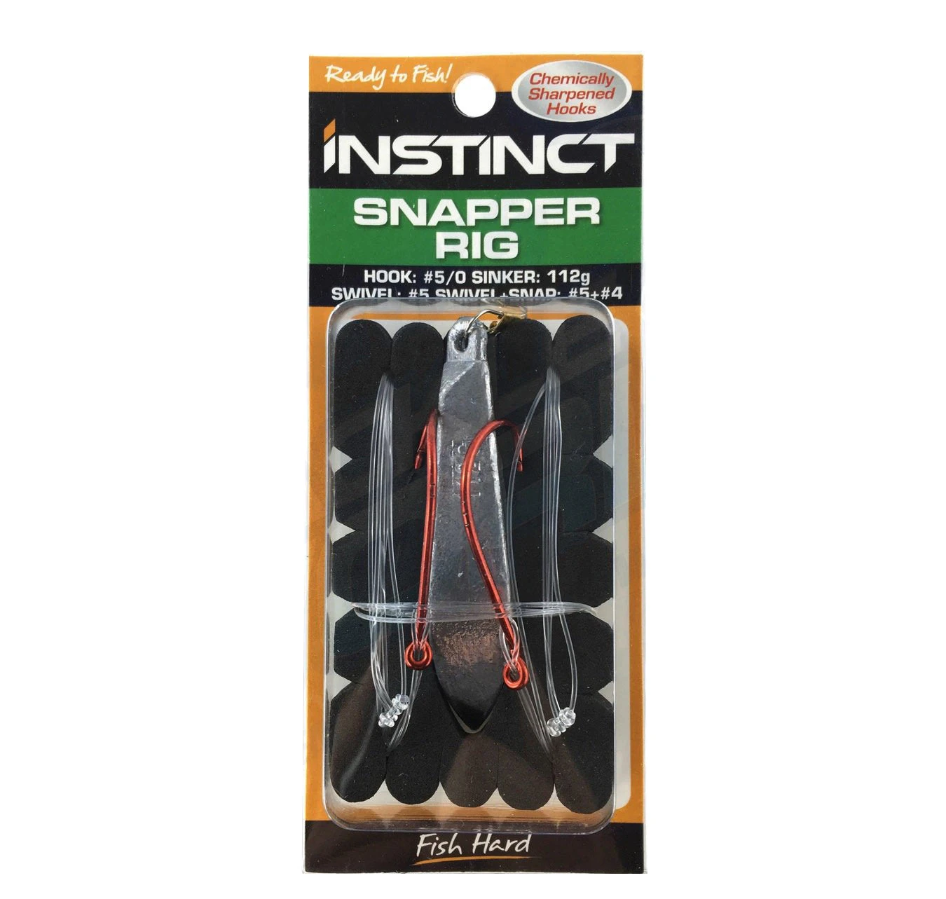 Instinct Snapper Rig Size 5/0 3 Instinct Snapper Rig Size 5/0