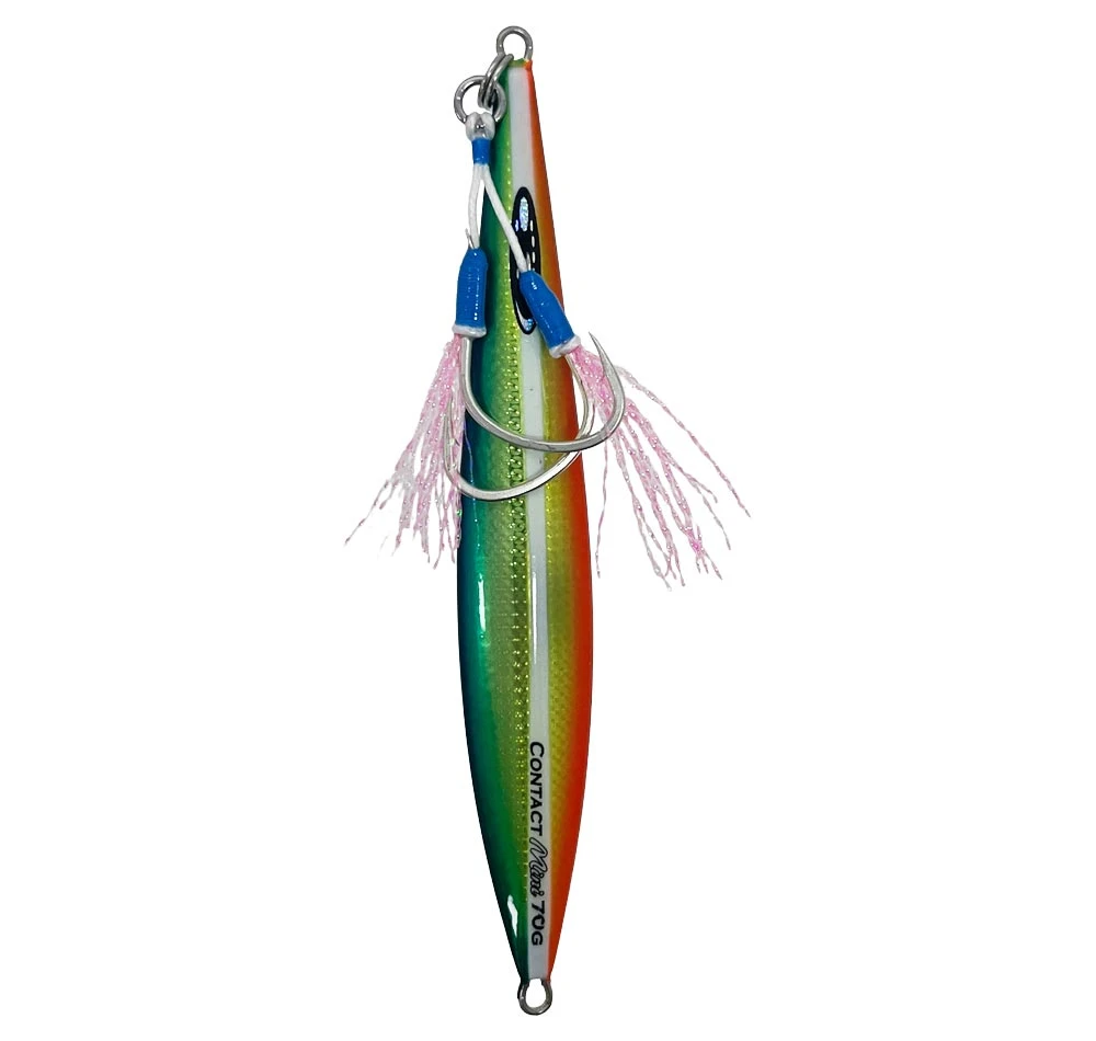 Oceans Legacy Mini Long Contact Jigs Rigged 3 Oceans Legacy Mini Long Contact Jigs Rigged