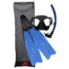 Ocean Hunter Pelagic Mask, Snorkel & Fins Set 1 Ocean Hunter Pelagic Mask, Snorkel & Fins Set -Fishing Gear Sale oh pelagic msf blue