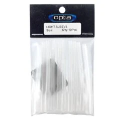 Optia Light Sleeves 8 Optia Light Sleeves -Fishing Gear Sale optia light sleeve clear 80mm