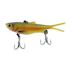 Samaki Vibelicious Fork Tail Soft Vibe -Fishing Gear Sale samaki vibelicious fork 100mm stripey brown trout