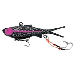 Samaki Vibelicious Fork Tail Soft Vibe -Fishing Gear Sale samaki vibelicious fork tail soft vibe colour blackbait uv with assists