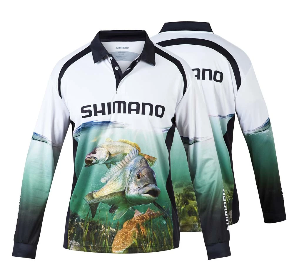 Shimano Estuary Tri Species Fishing Shirt 3 Shimano Estuary Tri Species Fishing Shirt
