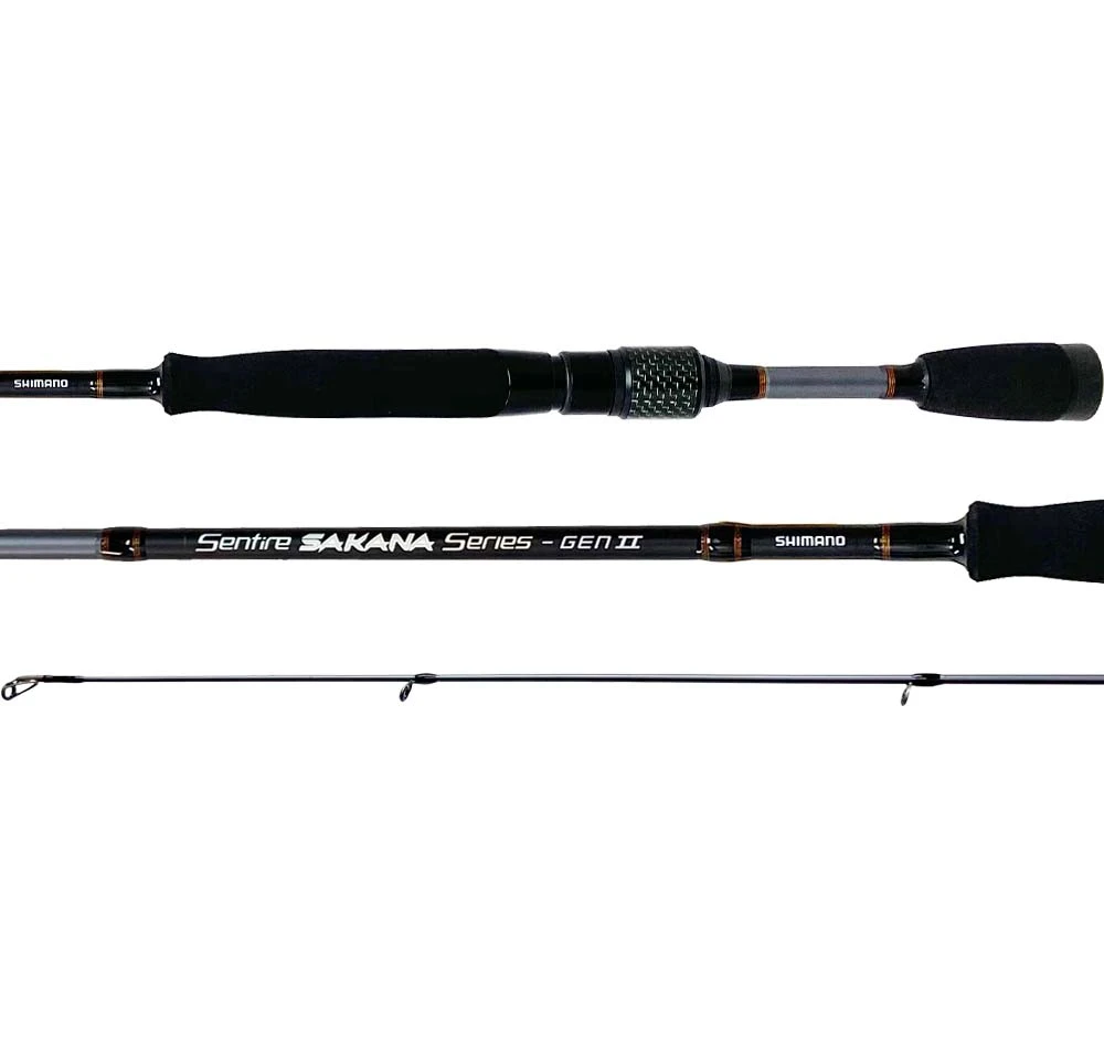 Shimano Sentire Sakana Gen II 2pce Spin Rods 4 Shimano Sentire Sakana Gen II 2pce Spin Rods - Image 2