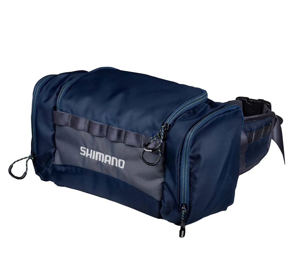 Shimano Wading Waist Bag With Rod Rest 2 Shimano Wading Waist Bag With Rod Rest