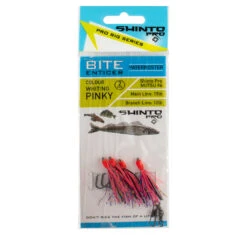 Shinto Pro Bite Enticer Paternoster Mutsu Circle Rig 2pk Size #6 -Fishing Gear Sale shinto pro bite enticer paternoster mutsu circle hook rig 6 pinky