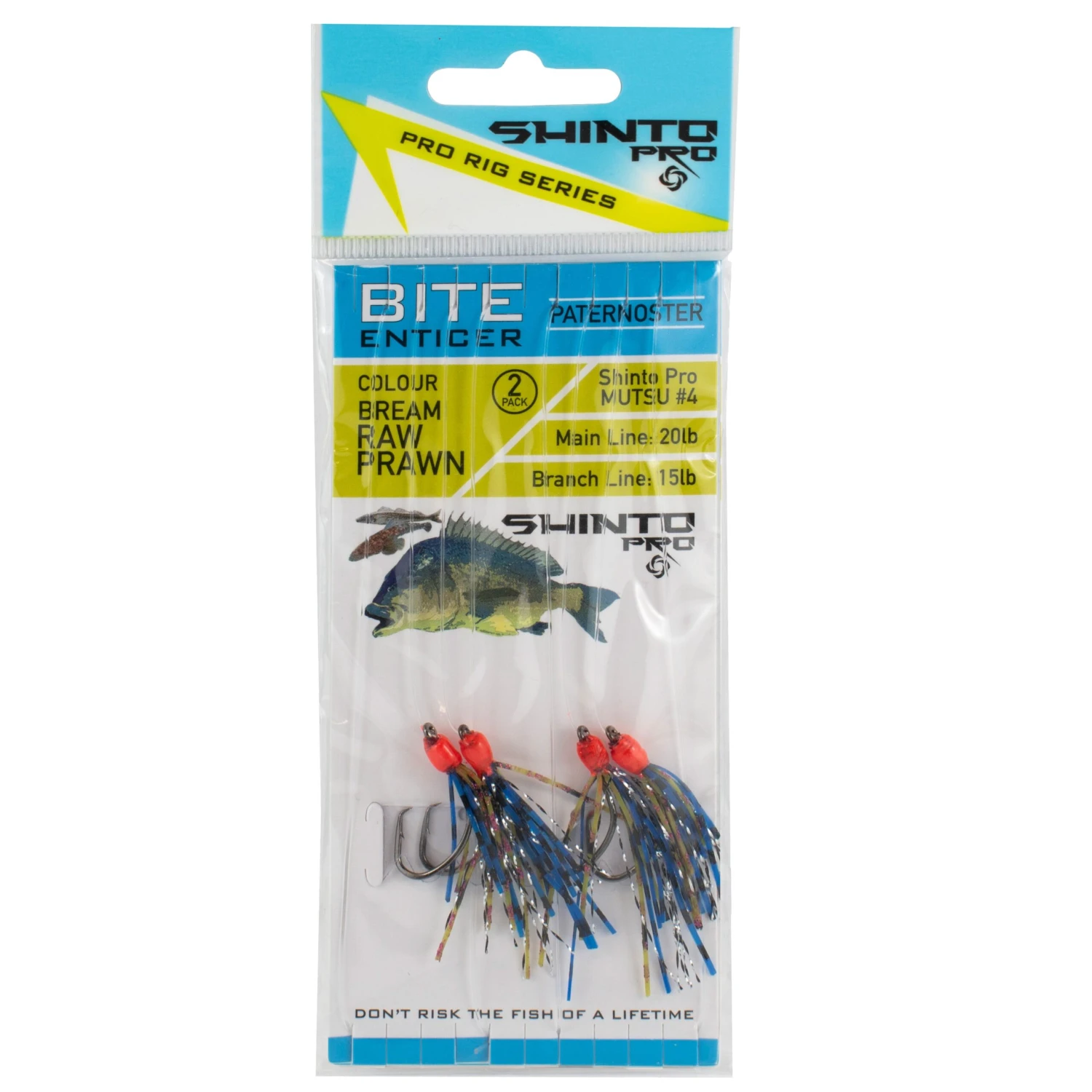Shinto Pro Bite Enticer Paternoster Mutsu Circle Rig 2pk Size #4 5 Shinto Pro Bite Enticer Paternoster Mutsu Circle Rig 2pk Size #4 - Image 3