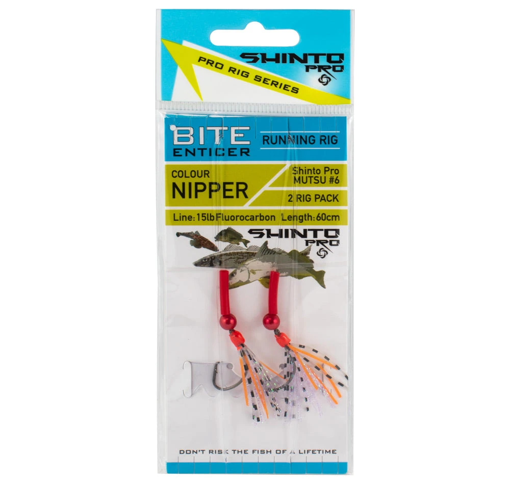 Shinto Pro Bite Enticer Running Mutsu Circle Rig 2pk Size #6 4 Shinto Pro Bite Enticer Running Mutsu Circle Rig 2pk Size #6 - Image 2