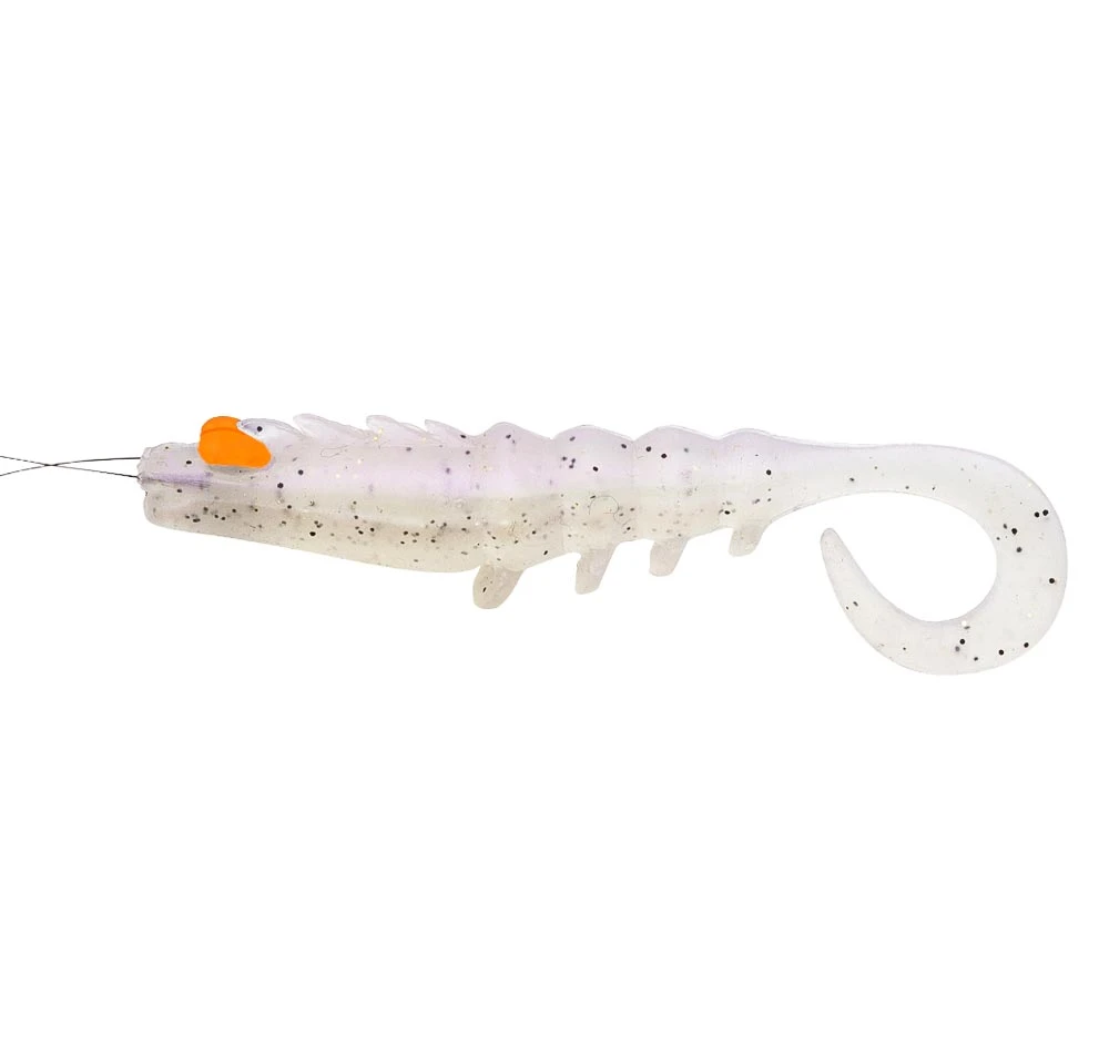 Squidgies Pro Range Prawn Wriggler Tail Soft Plastics 6 Squidgies Pro Range Prawn Wriggler Tail Soft Plastics - Image 4