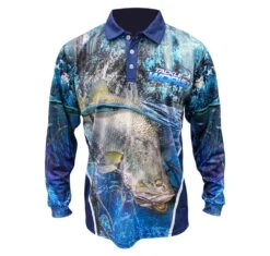 Tackle World Angler Series Barra V2 Kids Fishing Shirt