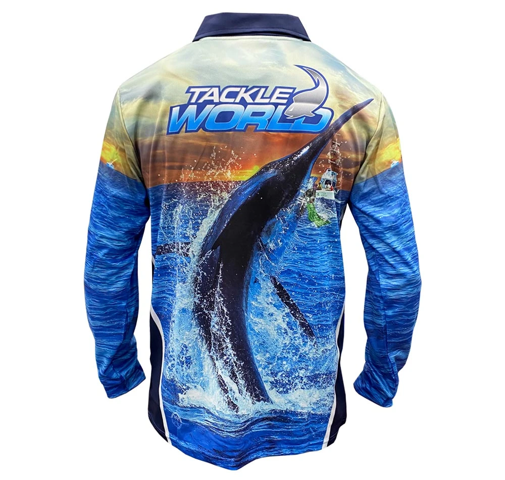 Tackle World Angler Series Marlin Kids Fishing Shirt 4 Tackle World Angler Series Marlin Kids Fishing Shirt - Image 2