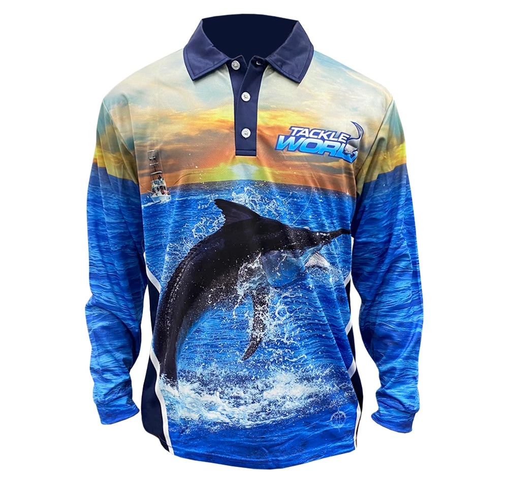 Tackle World Angler Series Marlin Kids Fishing Shirt 3 Tackle World Angler Series Marlin Kids Fishing Shirt