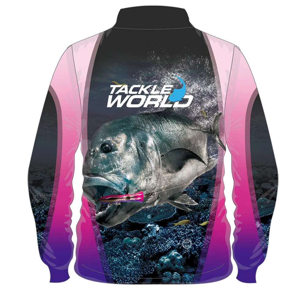 Tackle World Angler Series GT Ladies Adult Fishing Shirt 4 Tackle World Angler Series GT Ladies Adult Fishing Shirt - Image 2