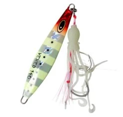 Vexed Dhu Slow Jig -Fishing Gear Sale vexed dhu slow silver red head glow
